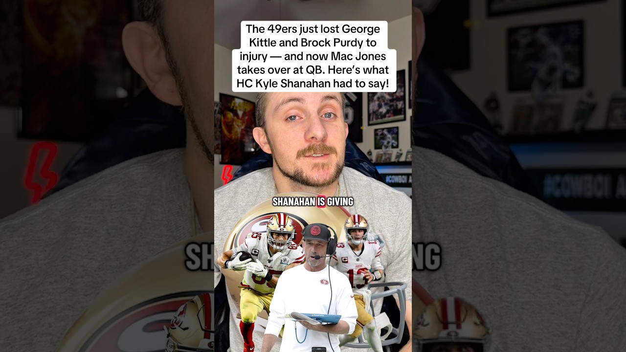49ers just lost George Kittle and Brock Purdy to injury! Here’s what HC Kyle Shanahan had to say! 2 49ers just lost george kittle an