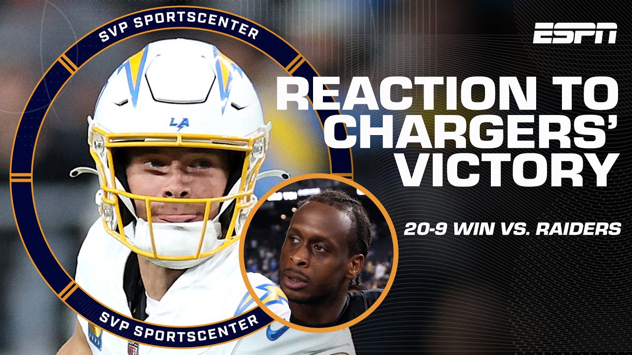 chargers vs raiders reaction ju