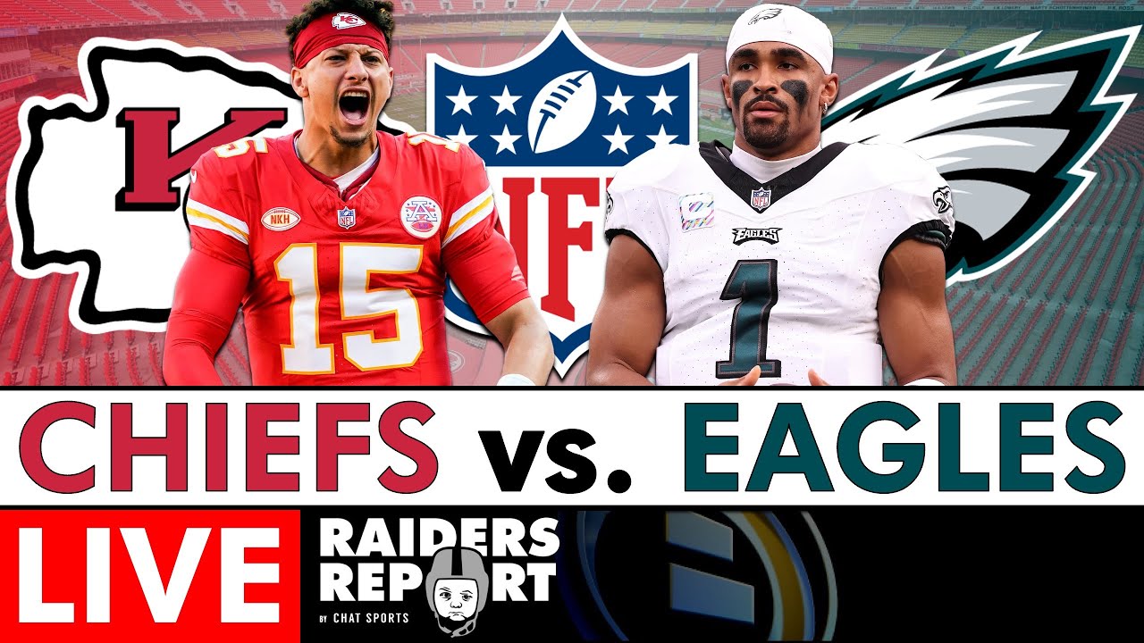 Chiefs vs. Eagles Live Stream Scoreboard, Free Raiders Report Watch Party | NFL Week 2 On FOX 1 chiefs vs eagles live stream sco