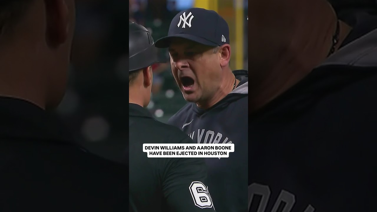 Devin Williams and Aaron Boone get tossed đ± 2 devin williams and aaron boone g