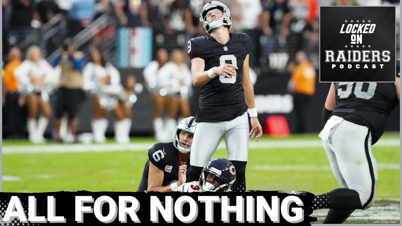 Geno Smith with another 3 picks dooms the Las Vegas Raiders against the Chicago Bears 1 geno smith with another 3 picks