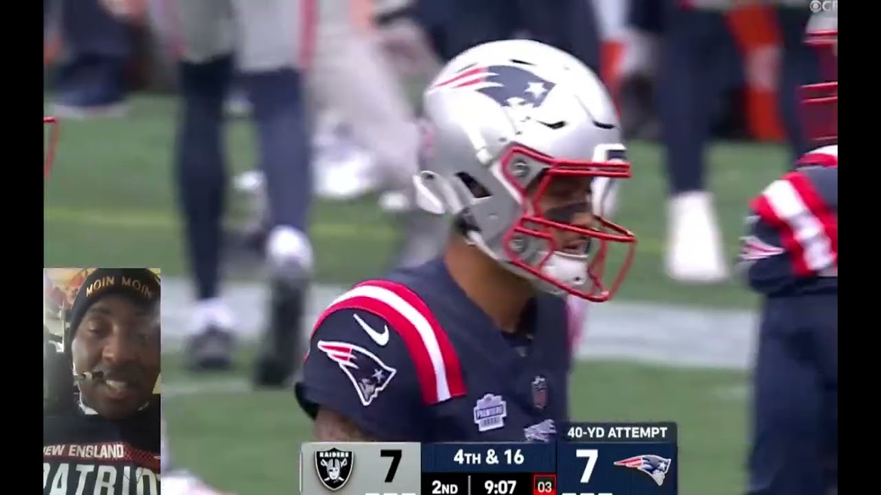 las vegas raiders vs new england 1
