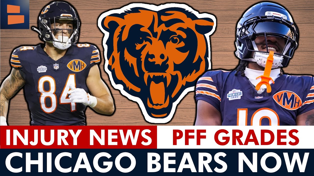 MAJOR Chicago Bears Injury News + Bears Week 3 PFF Grades vs. Cowboys 1 major chicago bears injury news