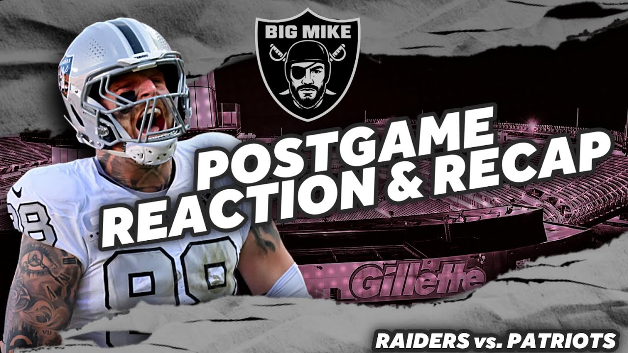 #RAIDERS POSTGAME REACTION & RECAP SHOW! 1 raiders postgame reaction recap