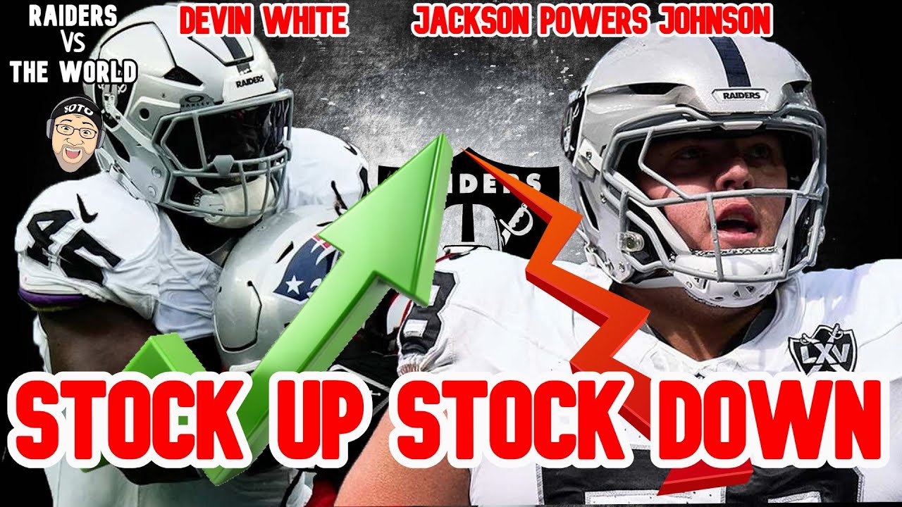 raiders vs patriots week 1 stock