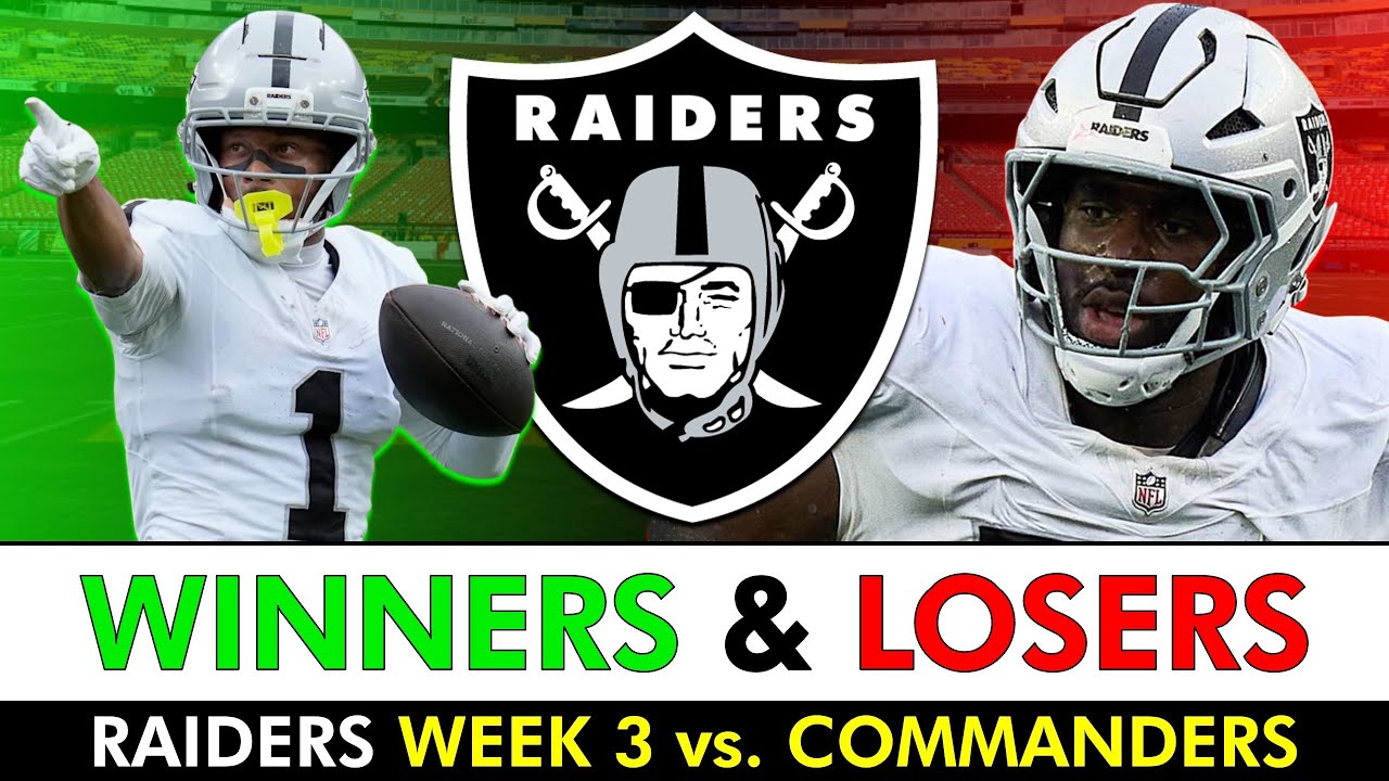 raiders winners losers after las 1