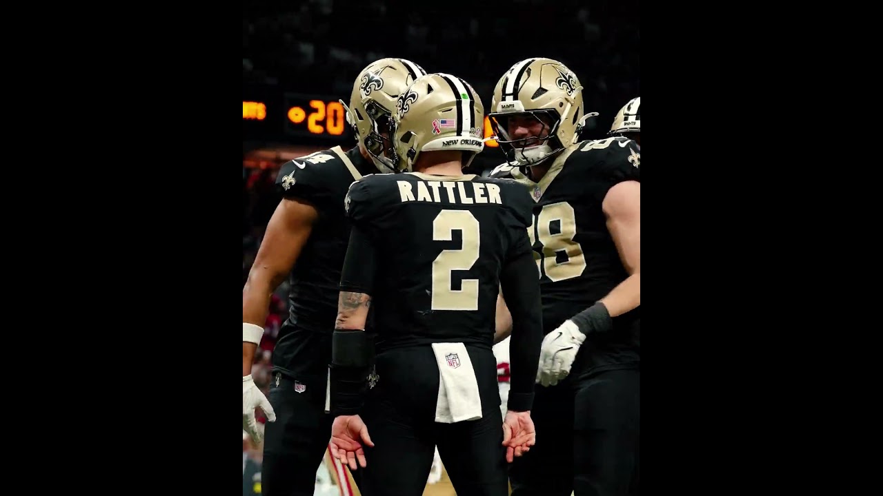 Rattler TD Slant to Devaugh Vele vs. 49ers #saints #nfl #shorts 2 rattler td slant to devaugh vele
