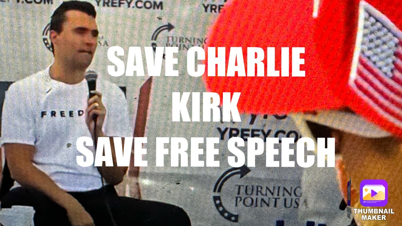 save charlie kirk conservative m