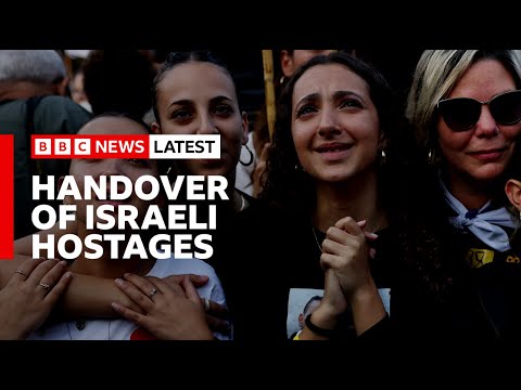 live handover of israeli hostage