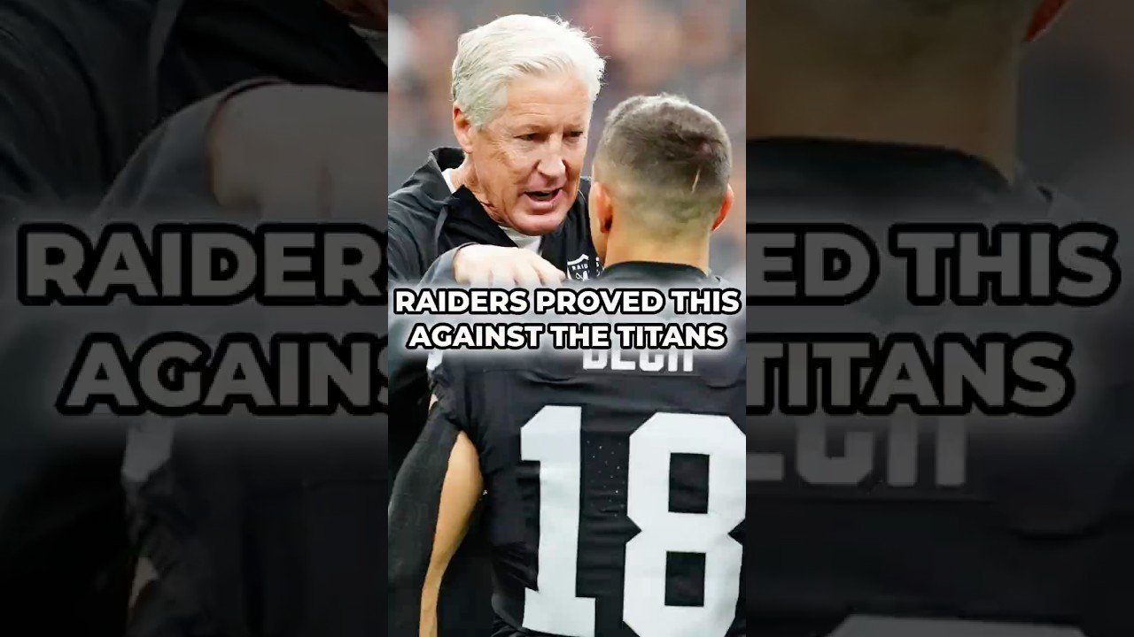 raiders proved this against the