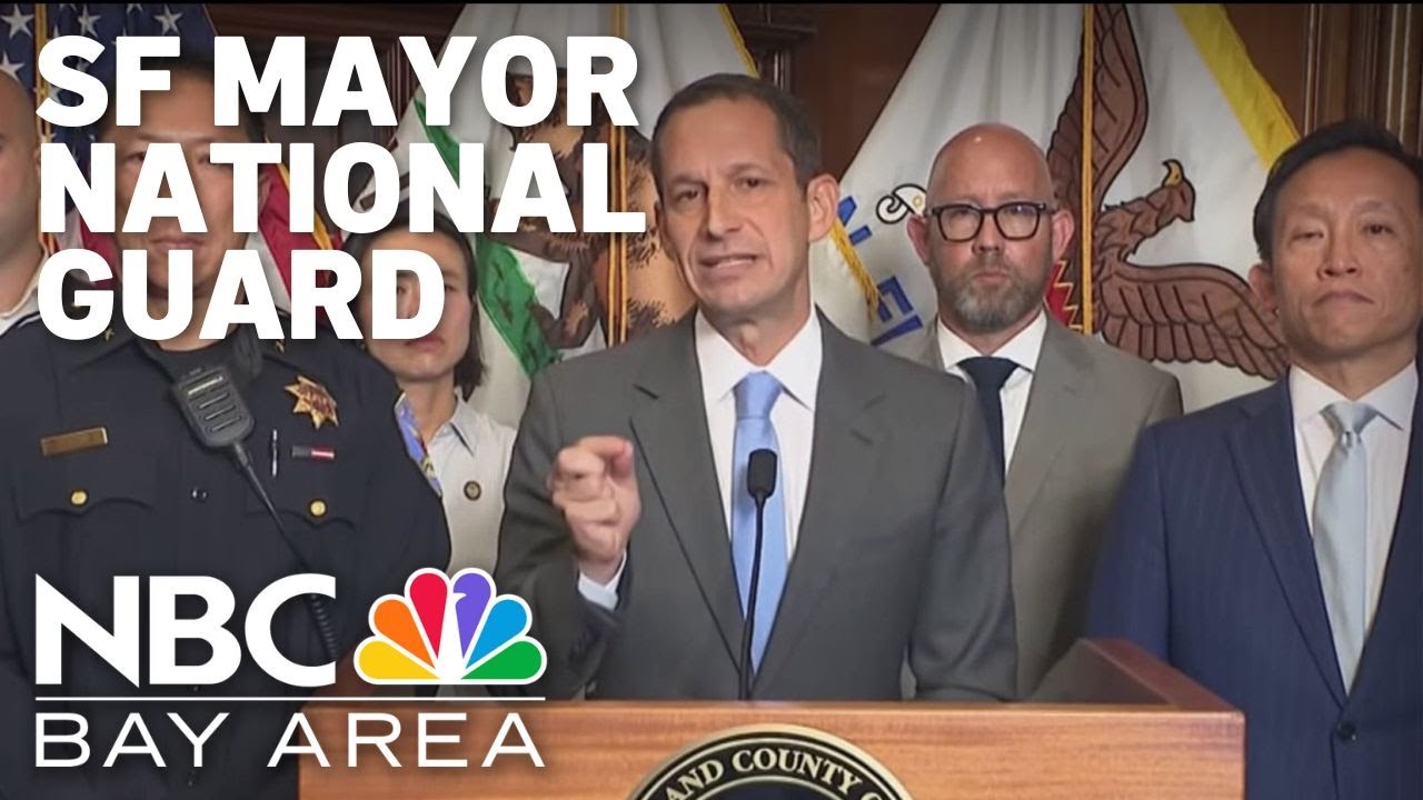 San Francisco mayor responds to upcoming deployment of federal agents 2 san francisco mayor responds to