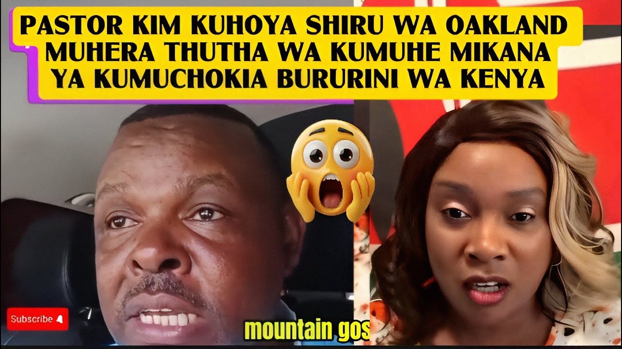 Shiru wa Oakland anafanya kazi ya mungu, finally pastor Kim apologised #shiruwaoakland 2 shiru wa oakland anafanya kazi y
