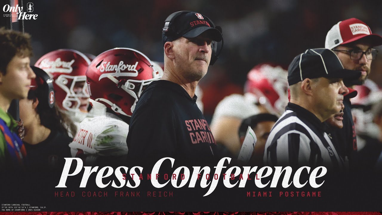 stanford football miami postgame