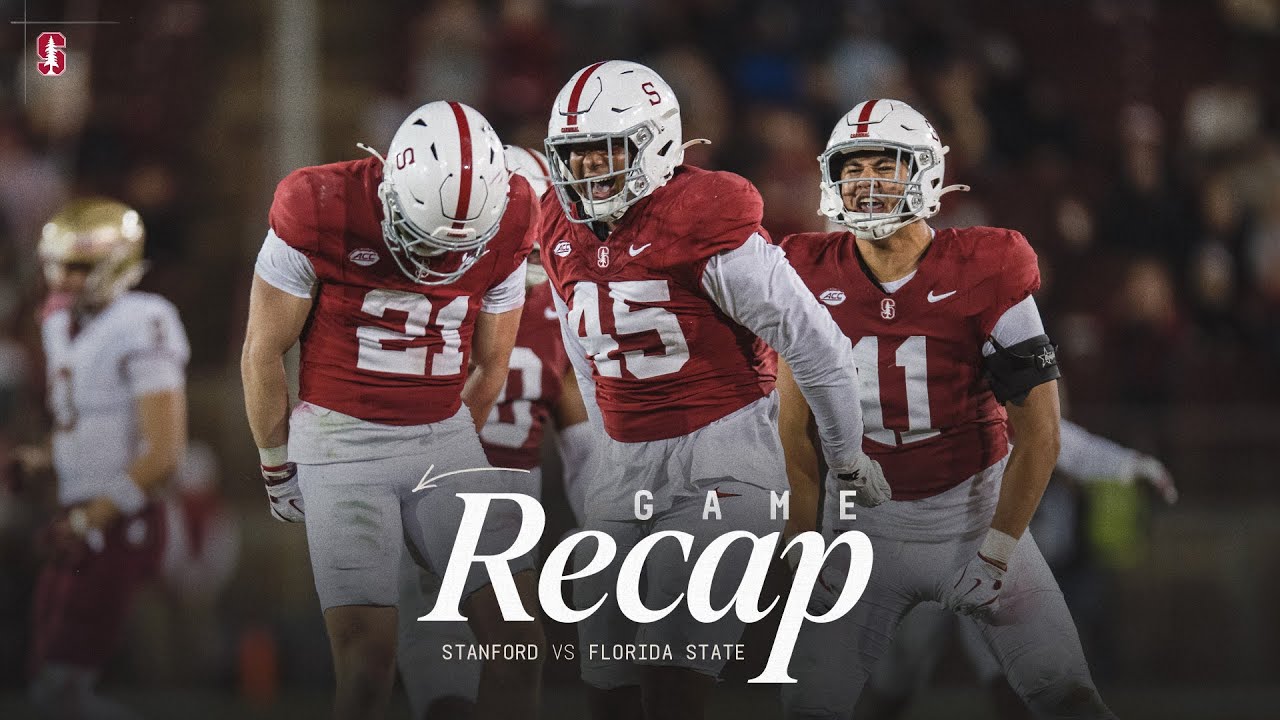 Stanford Football: Reunion Homecoming Victory against Florida State | Cinematic Recap 1 stanford football reunion homeco