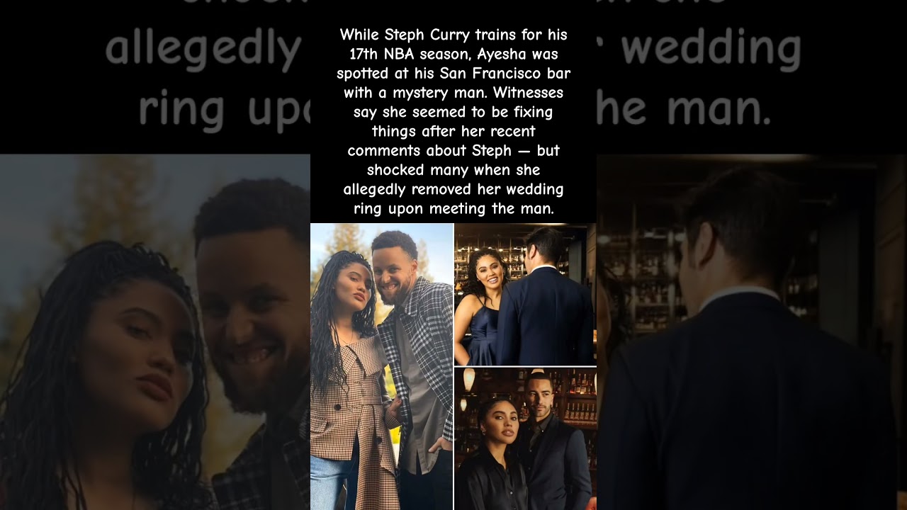 steph currys wife ayesha spotted