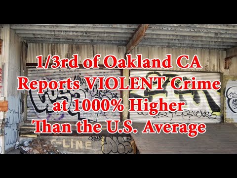 5 Neighborhoods in Oakland CA w/Violent Crime 1500% Higher than U.S Average - How Safe is Oakland? 2 5 neighborhoods in oakland ca w