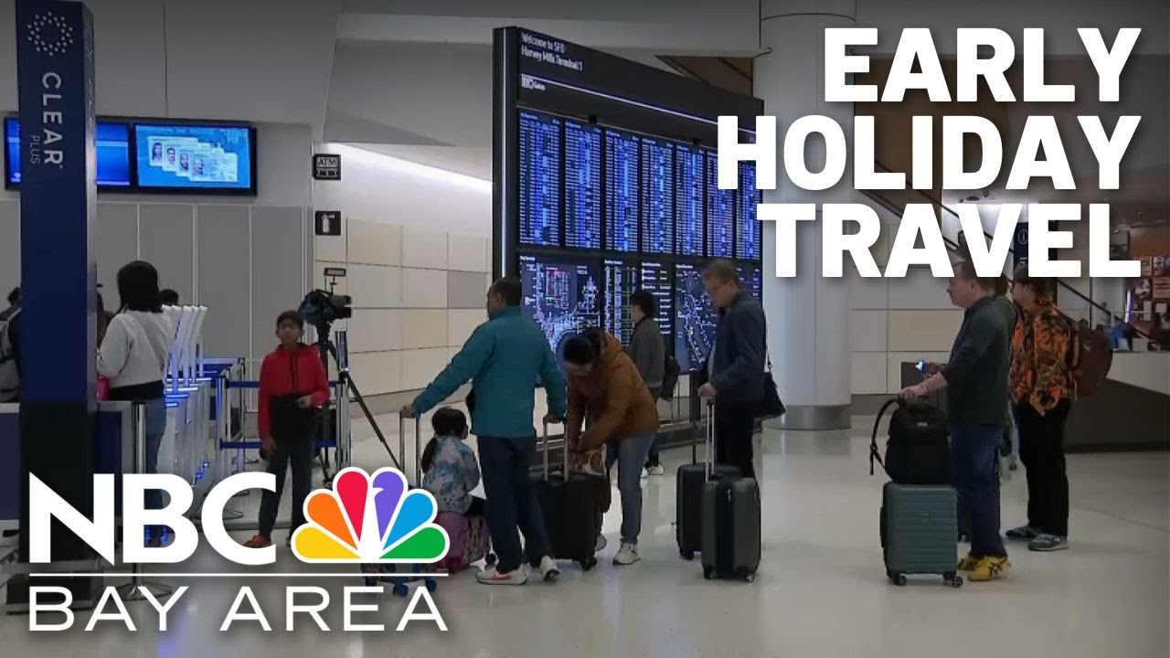 Air travelers getting an early start on Thanksgiving holiday 2 air travelers getting an early s
