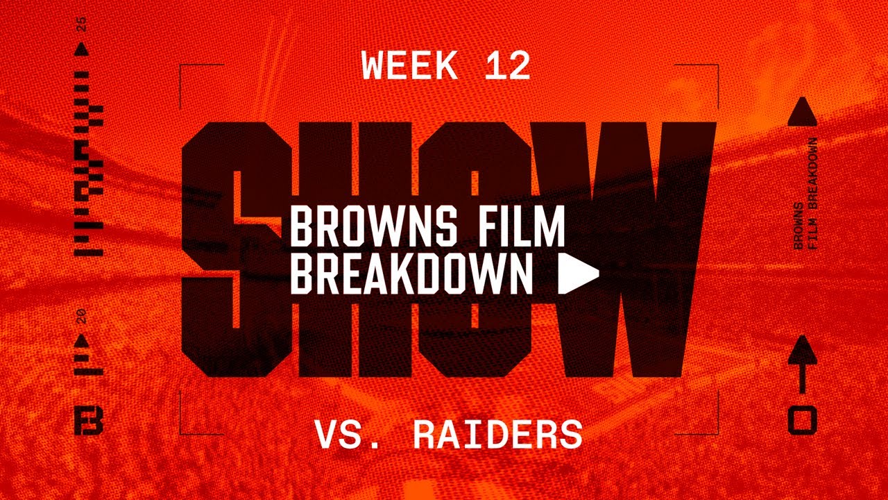 Browns Film Breakdown Post-Game Show: Browns vs Raiders 1 browns film breakdown post game