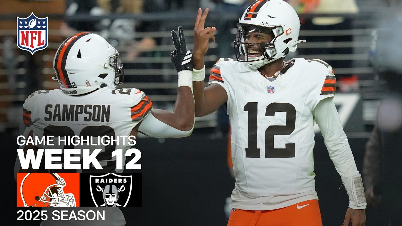 cleveland browns vs las vegas ra 3