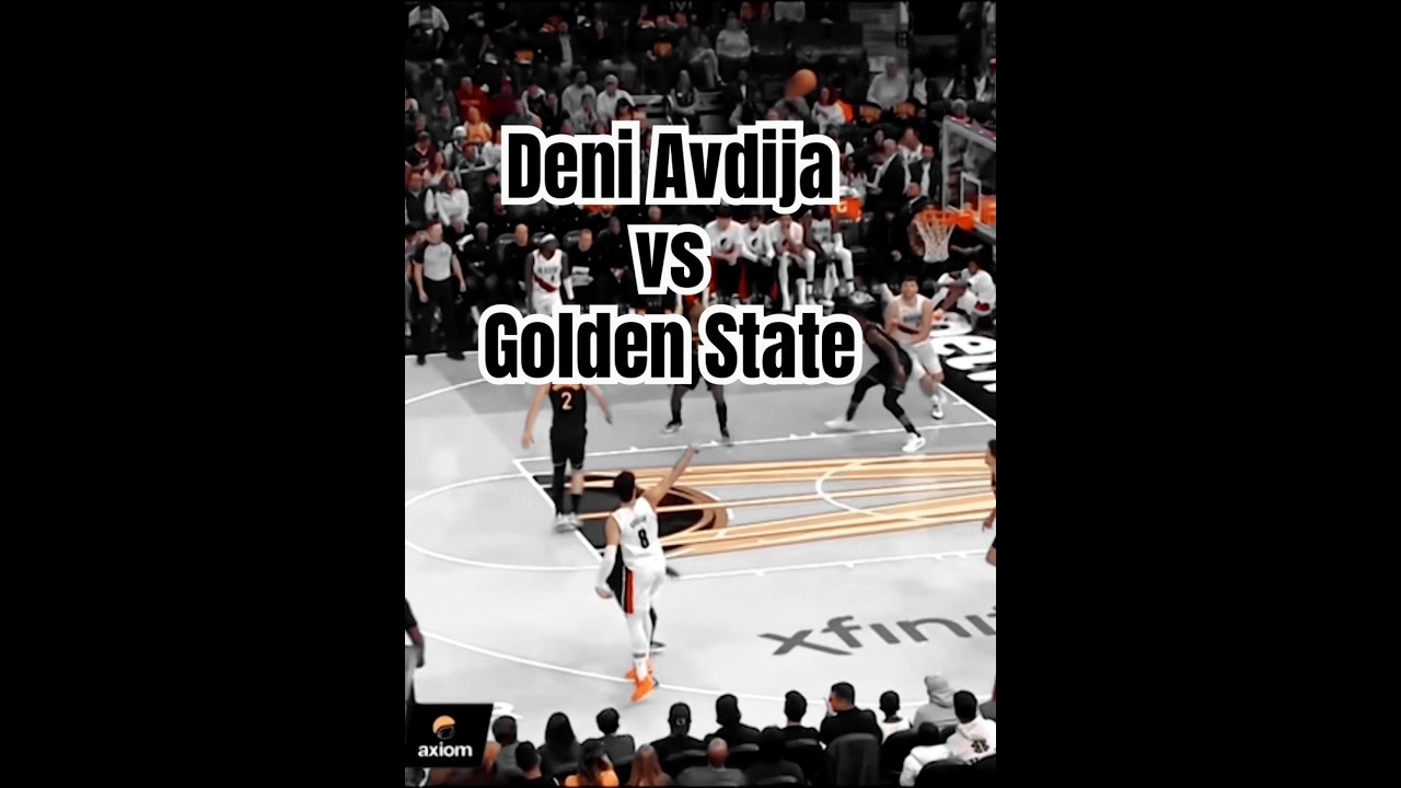 deni avdija vs golden state den