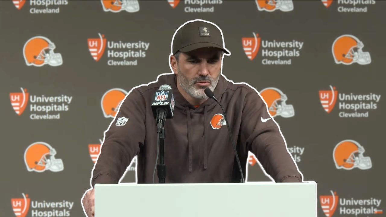 Kevin Stefanski Postgame Press Conference - Week 12 vs. Las Vegas Raiders 1 kevin stefanski postgame press c