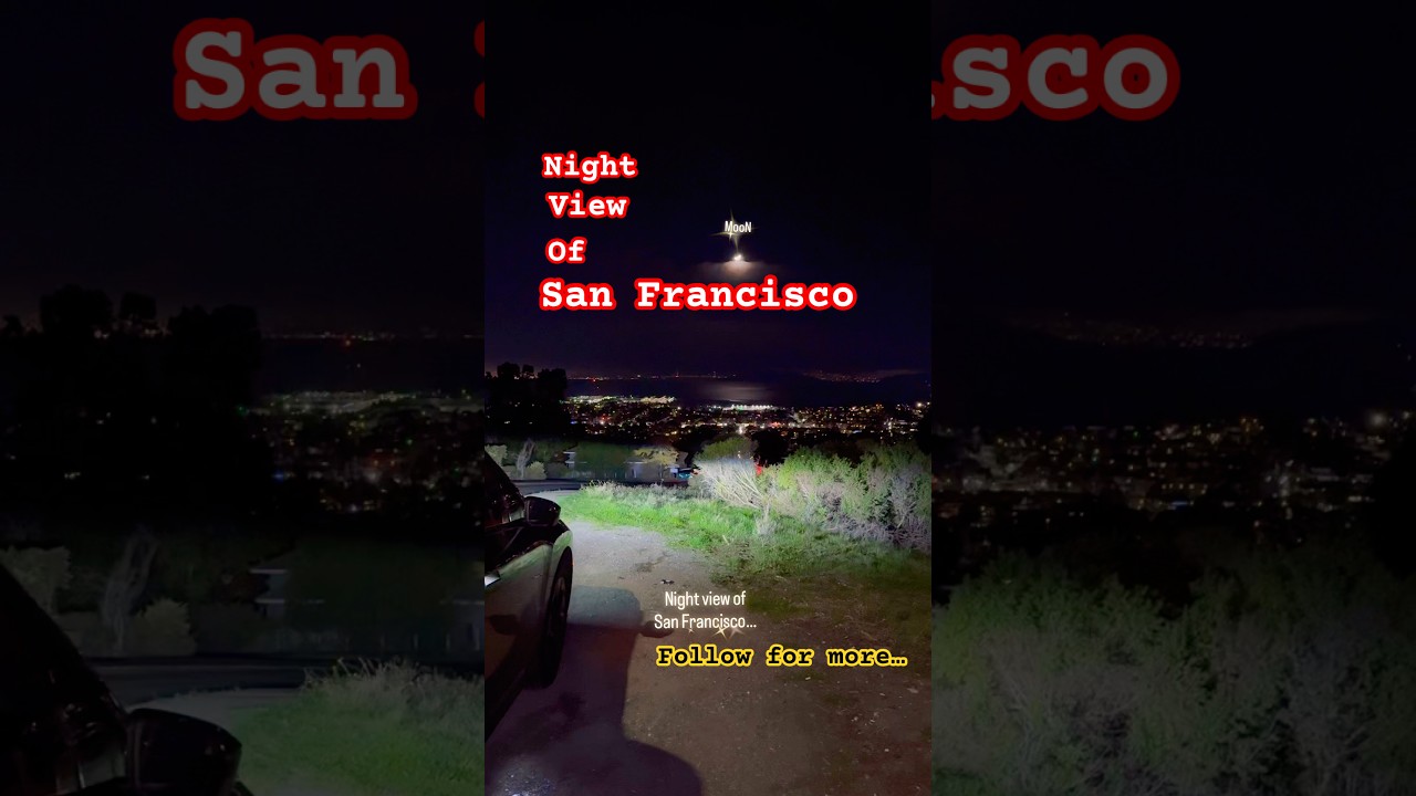 night view of san francisco you