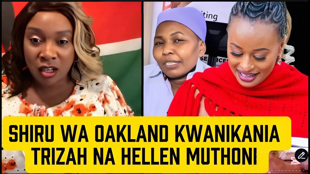 Nikwanyitana ! Shiru wa Oakland kwanikania trizah na Hellen Muthoni 🫢#shiruwaoakland 1 nikwanyitana shiru wa oakland kw