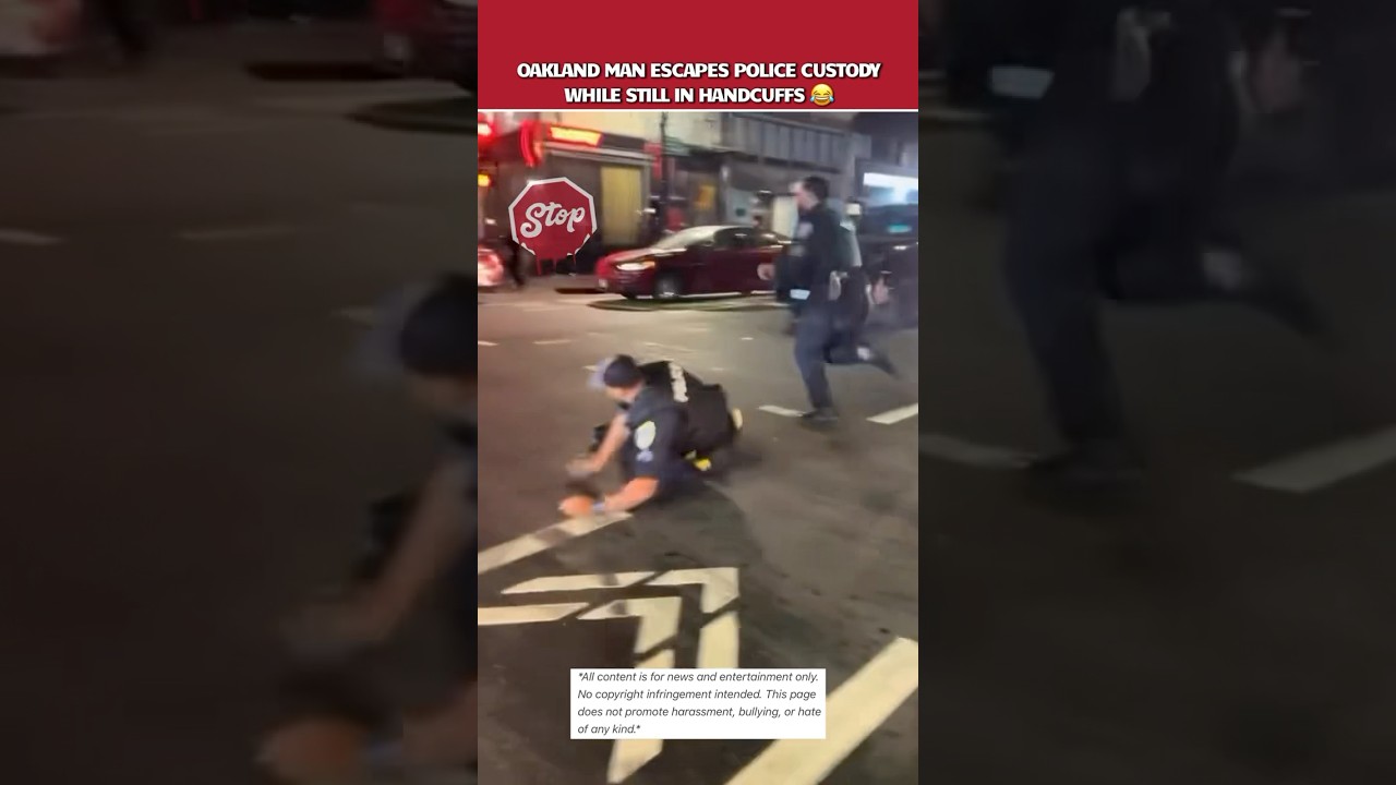 oakland police escape while stil
