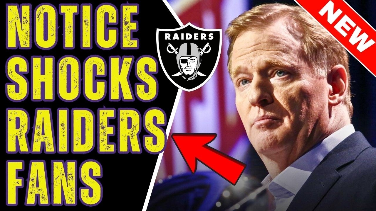 đ¨đ¤Ż OMG! NFL SHOCKS EVERYONE WITH OFFICIAL NOTICE ON $12 MILLION RAIDERS STAR! LAS VEGAS RAIDERS NEWS 1 omg nfl shocks everyone with of