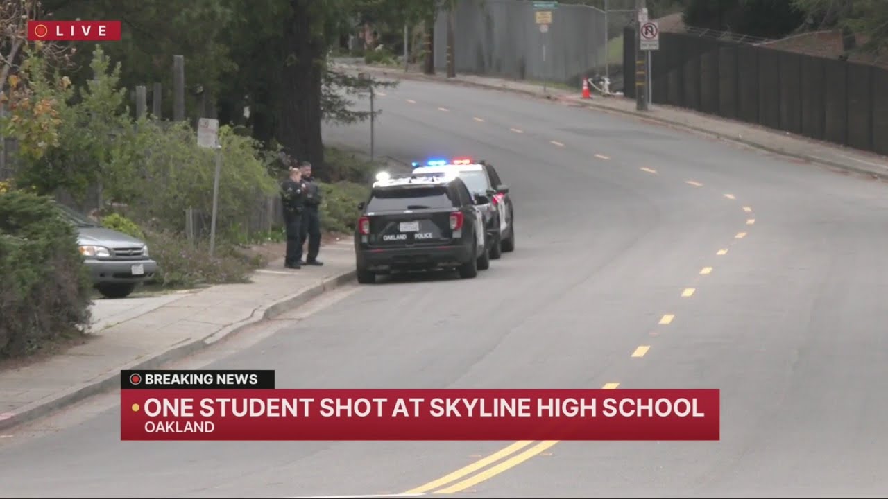 One student shot at Skyline High School in Oakland 2 one student shot at skyline high