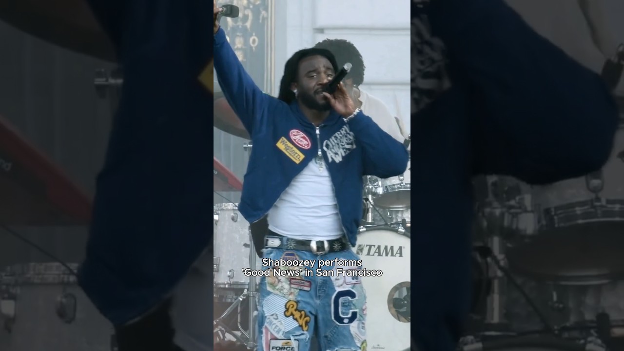 shaboozey performs good news in
