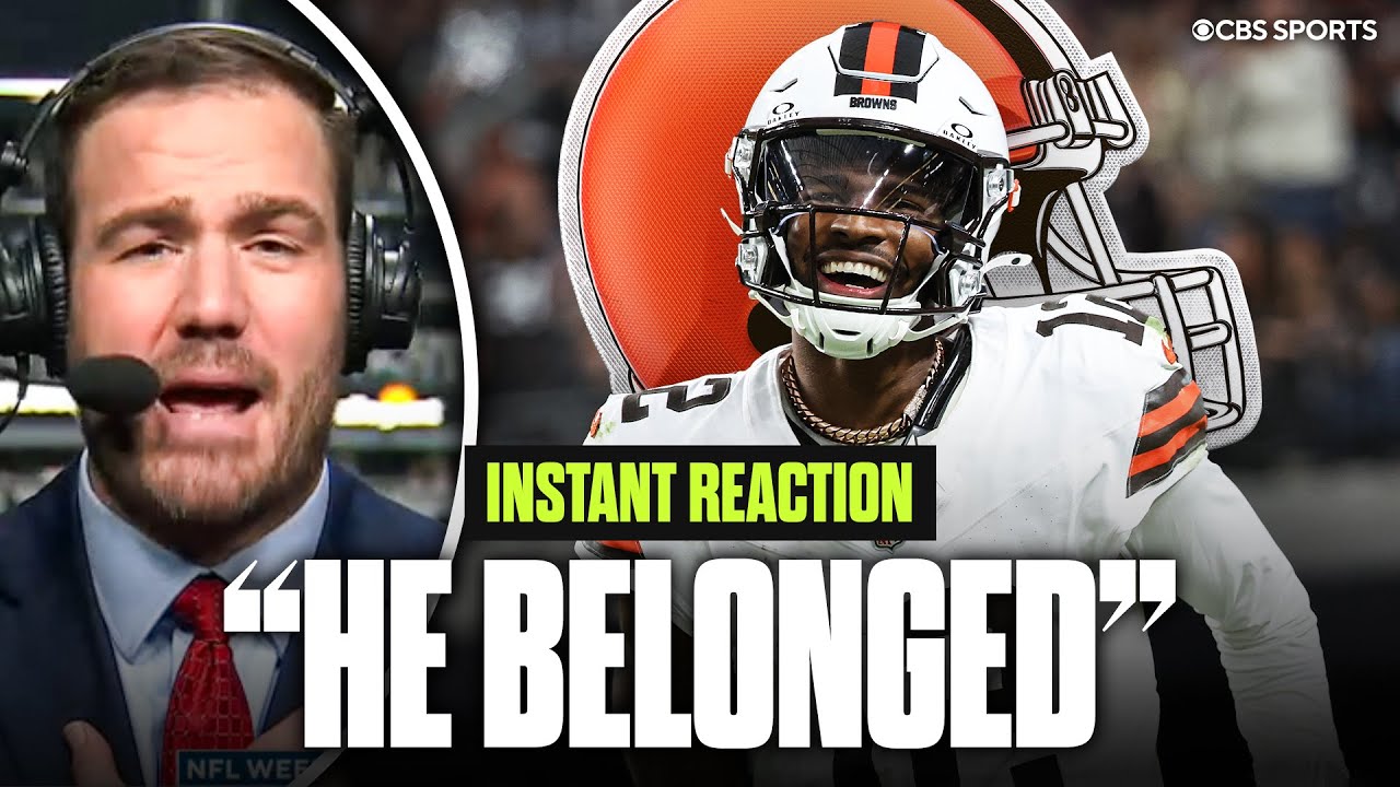 Shedeur Sanders leads Browns to CONVINCING win over Raiders in first NFL start 1 shedeur sanders leads browns to