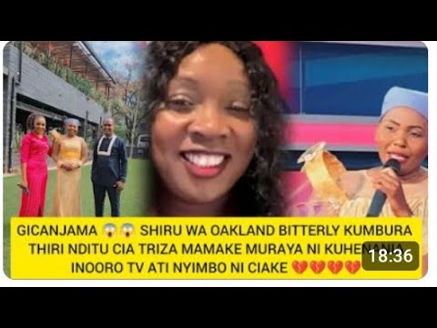 SHIRU WA OAKLAND KUNYURURIA TRIZA NI KUHENANIA INOORO ATI NYIMBO NI CIAKE#balindiwaymedia#seniordave 1 shiru wa oakland kunyururia triz