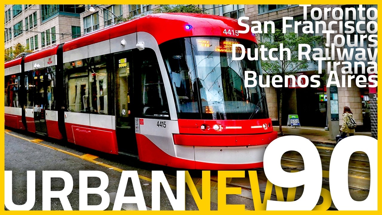 Tram Lanes in Toronto | Polish Buses in San Francisco | New Tours Trams Design | Urban News 90 2 tram lanes in toronto polish bus