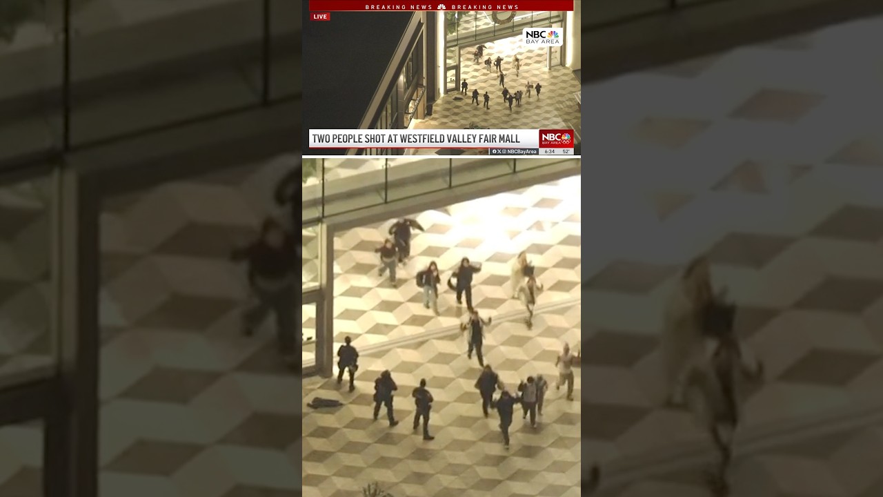 Two people hospitalized after being shot at #ValleyFair Mall in #SanJose, police said. #BayArea 2 two people hospitalized after be