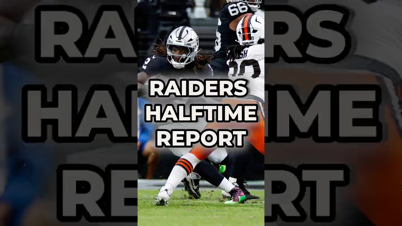 why the raiders trail 14 3 at th