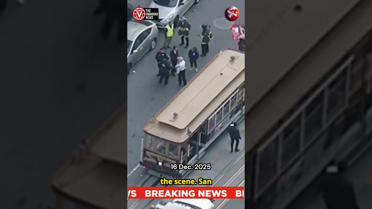 15 Injured After Sudden Stop of San Francisco Cable Car #worldnews #breakingnews 1 15 injured after sudden stop of