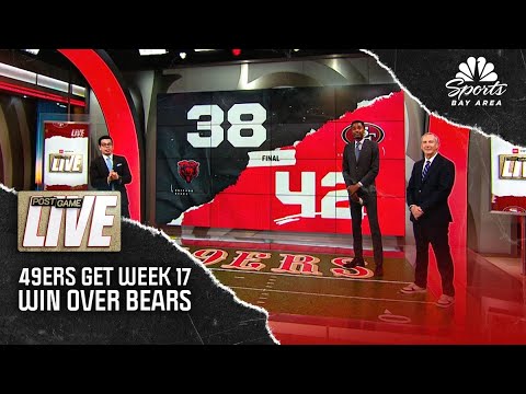 Brock Purdy, 49ers outlast Bears in Week 17 win on ‘Sunday Night Football' | NBC Sports Bay Area 2 brock purdy 49ers outlast bears