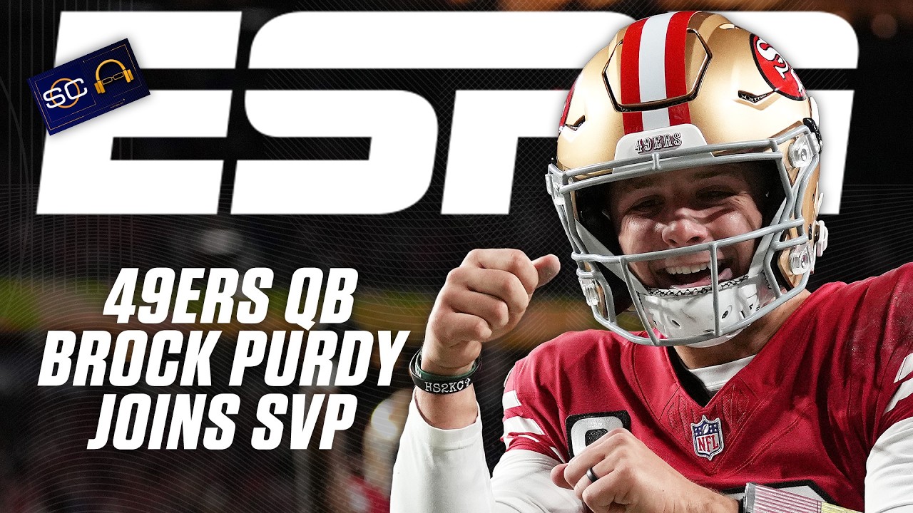 brock purdy reacts to the 49ers