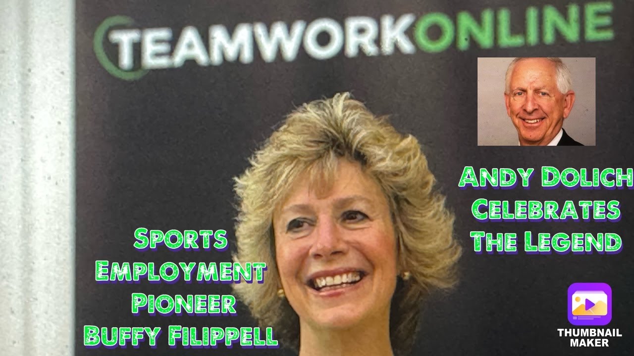 Buffy Filippell TeamWork Online Founder & Sports Employment Pioneer Celebrated By Andy Dolich Vlog 2 buffy filippell teamwork online
