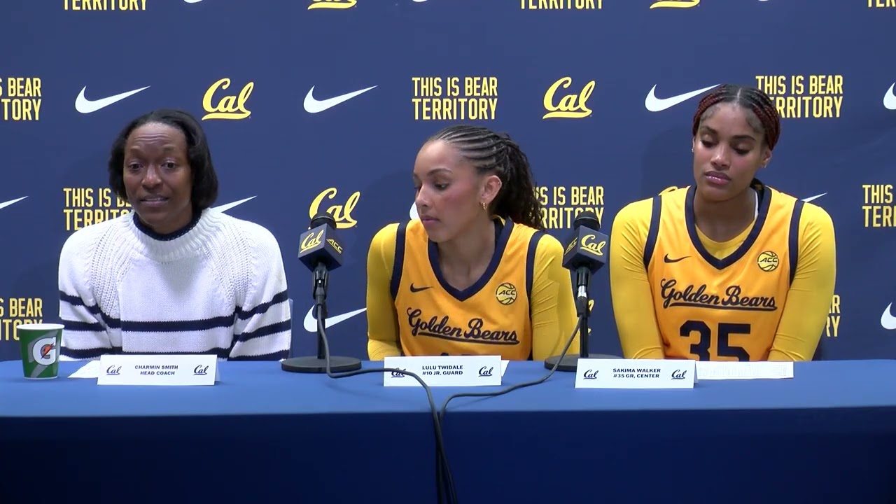 Cal WBB vs San Jose State postgame presser 12.7.25 2 cal wbb vs san jose state postga