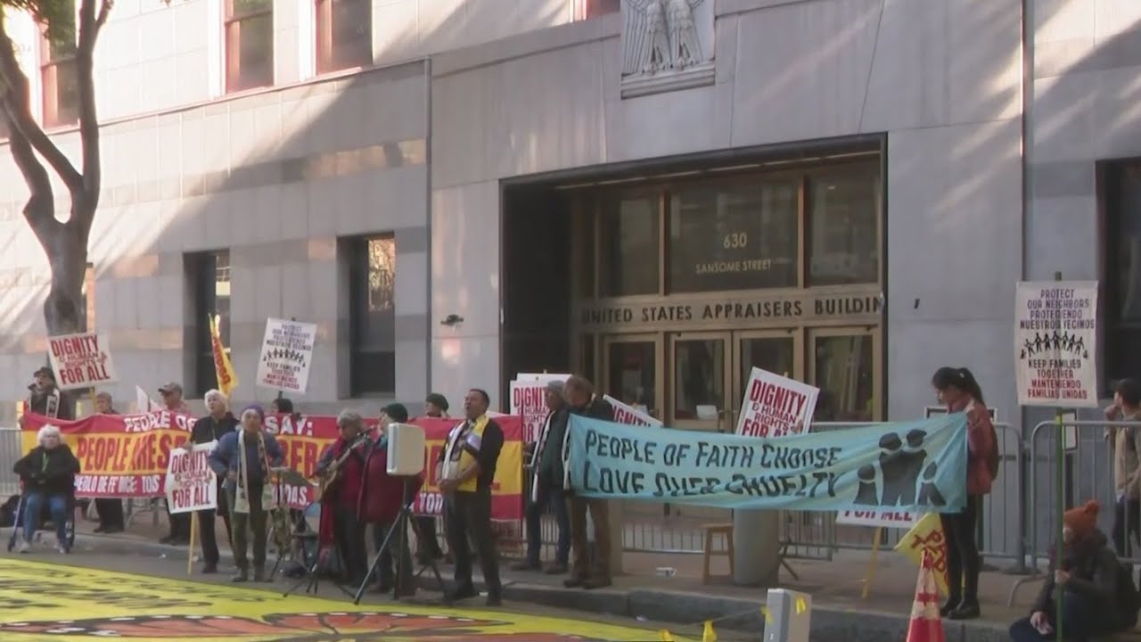 faith leaders block federal buil