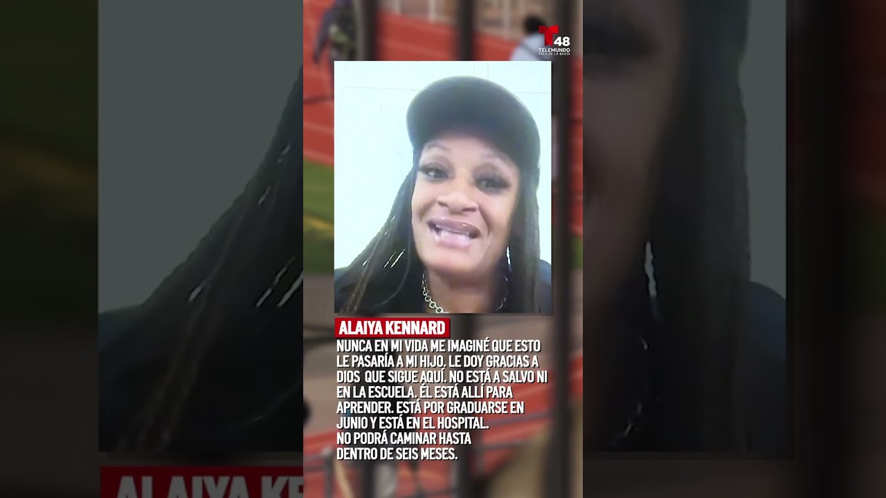 Habla madre de joven baleado en escuela en San Francisco 2 habla madre de joven baleado en
