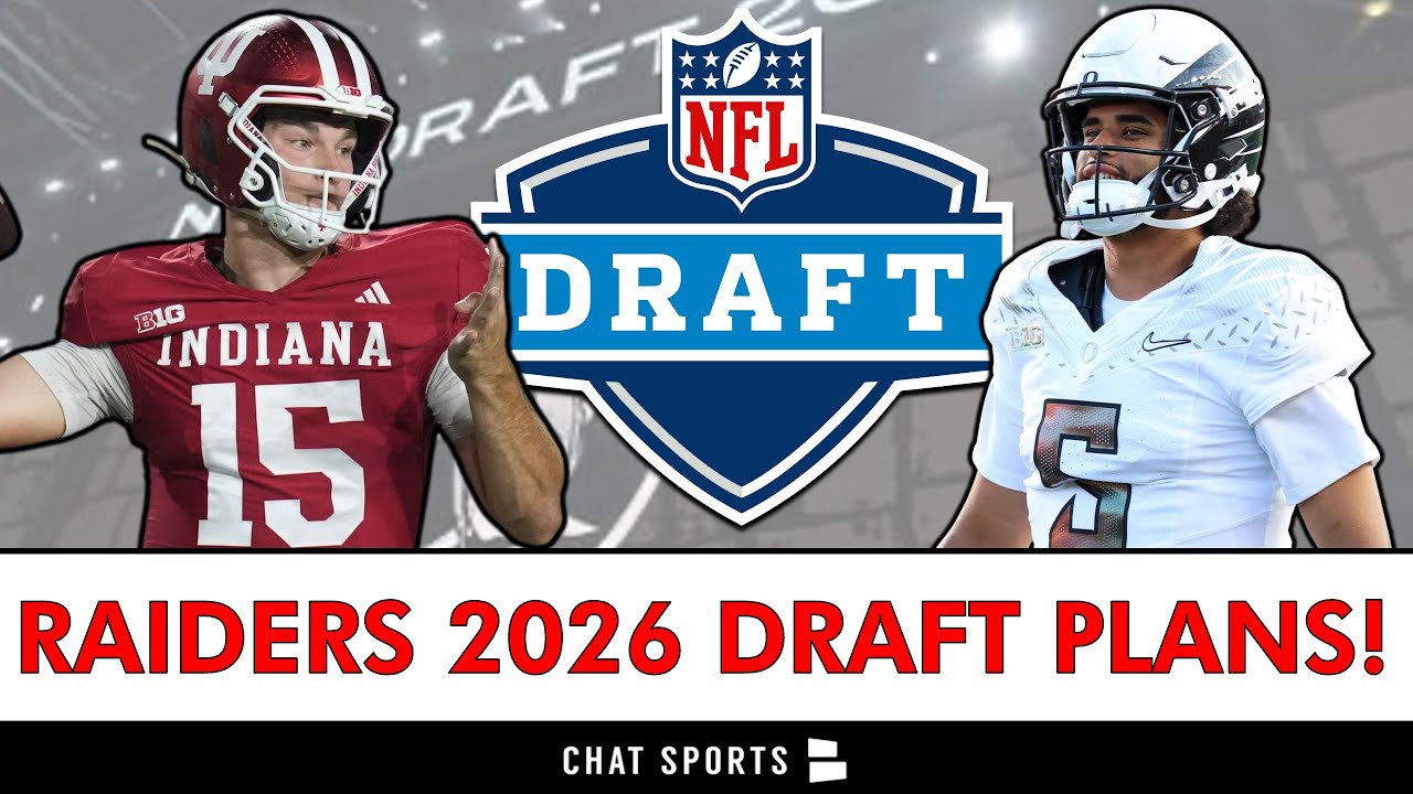 las vegas raiders 2026 draft pla