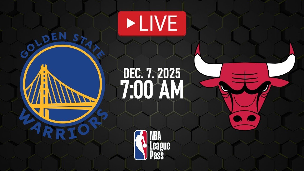 LIVE! Golden State Warriors vs Chicago Bulls LIVE Full Game | December 7, 2025 | NBA LIVE 1 live golden state warriors vs ch