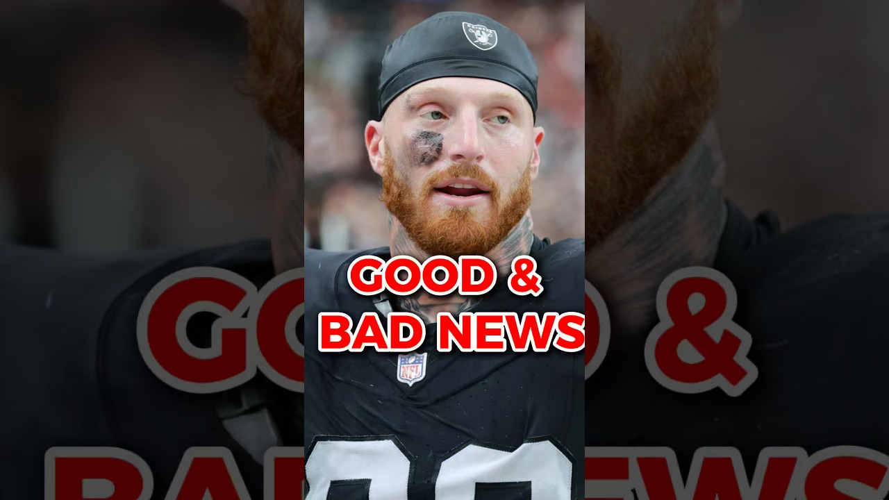 Raiders News is GOOD & BAD before Broncos game #shorts #nfl #raiders 1 raiders news is good bad before