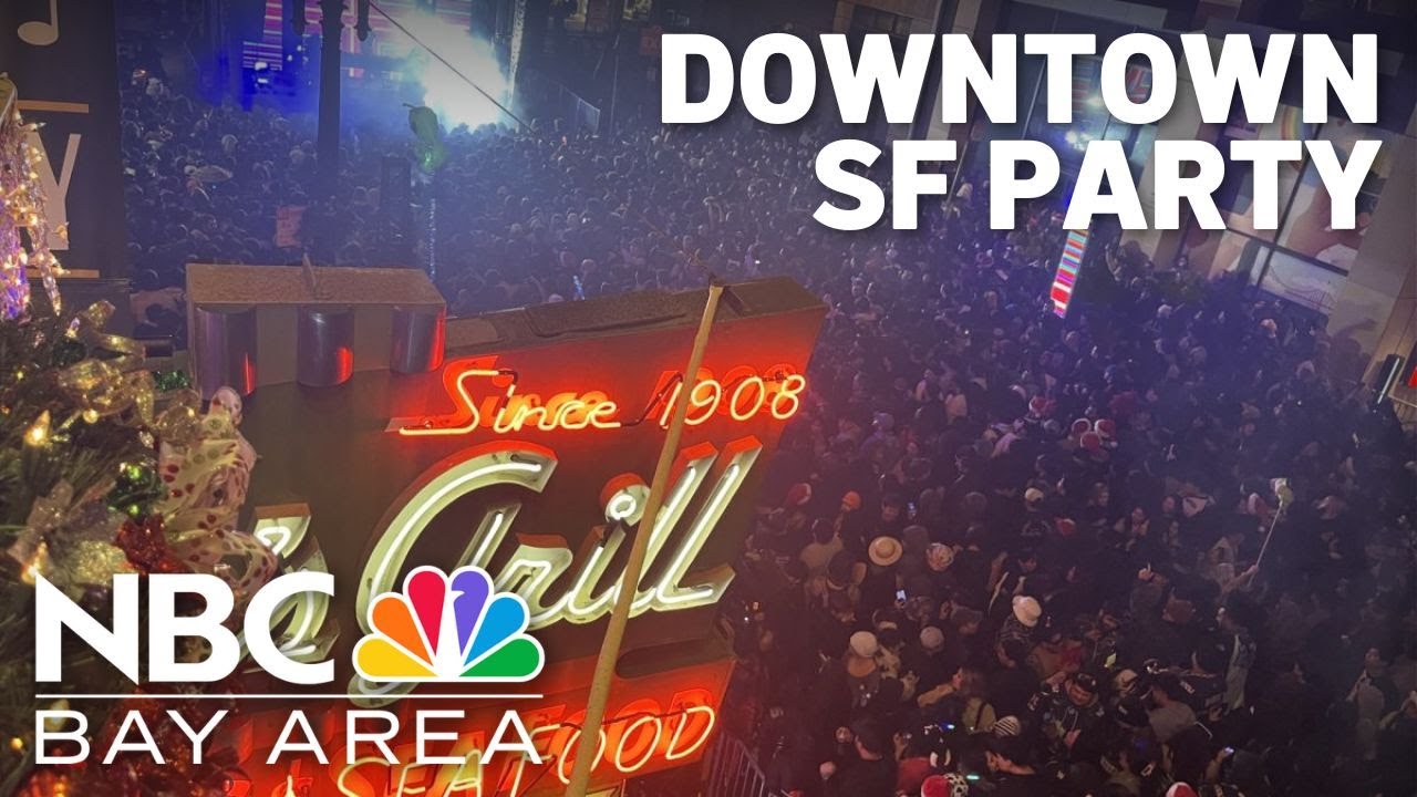 Thousands head to downtown San Francisco for a free, electronic music show 2 thousands head to downtown san f