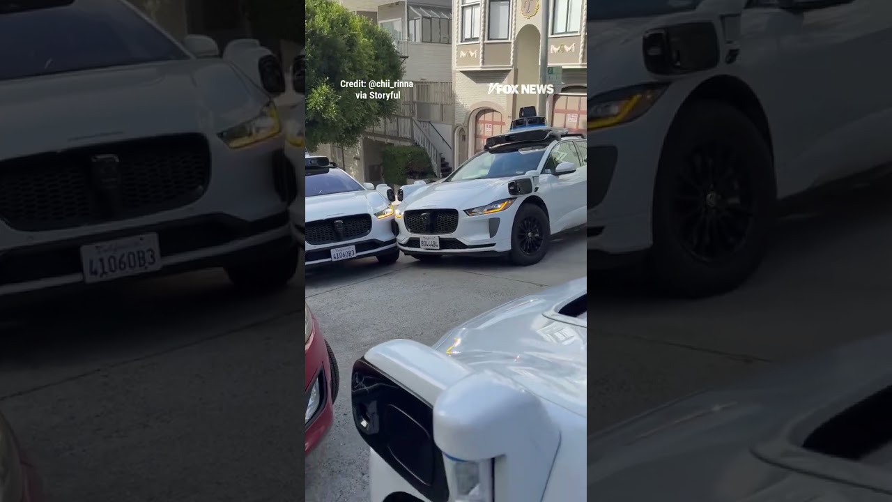 waymo standoff three driverless