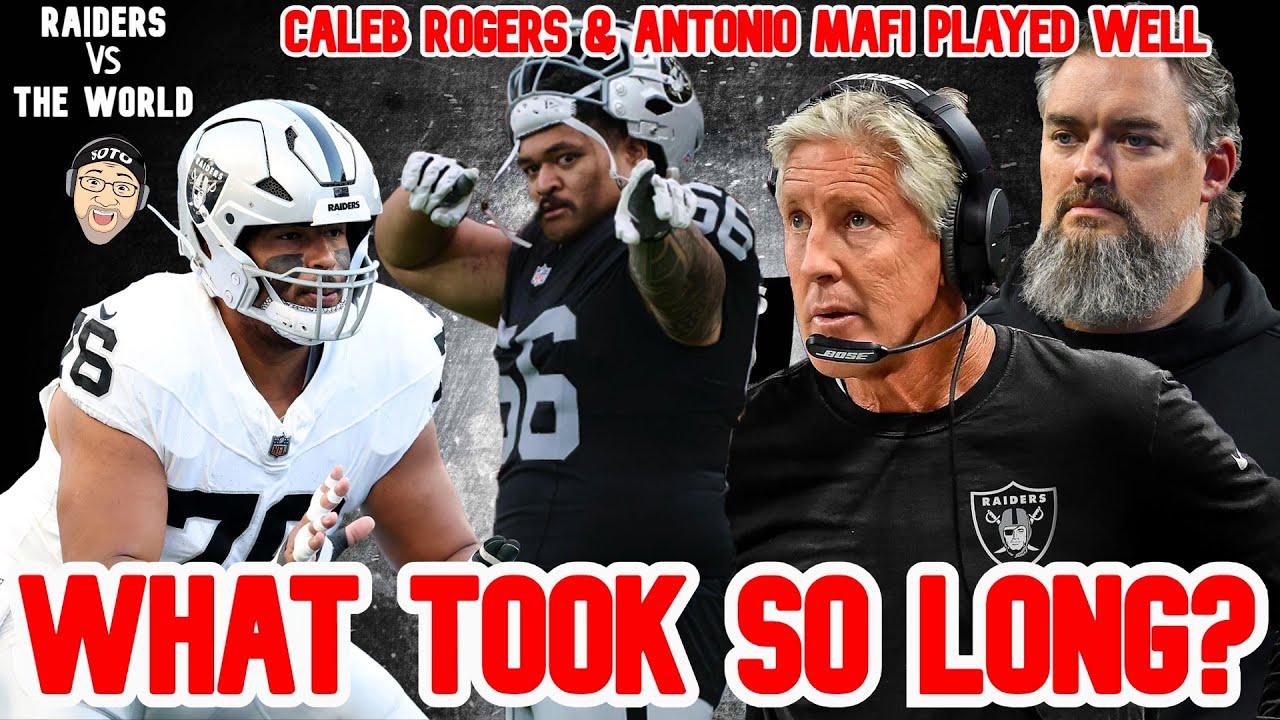 WHAT TOOK SO LONG? Rogers & Mafi Were Better Replacements In Their Debut #raiders #nfl #raidernation 1 what took so long rogers mafi we