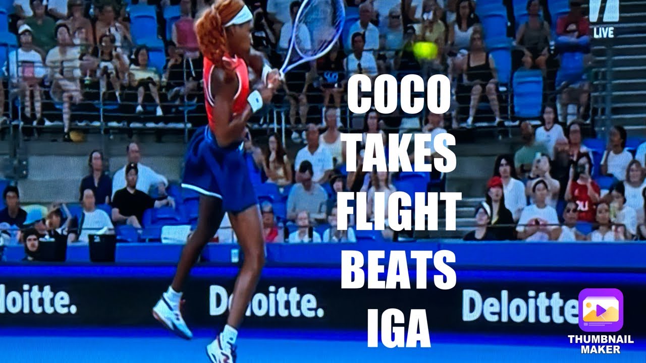 Coco Gauff Beats Iga Swatek 6-4,6-2 In USA vs Poland 2026 United Cup Semifinals Tennis Match Vlog 2 coco gauff beats iga swatek 6 46 2 in usa vs poland 2026 united cup semifinals tennis match